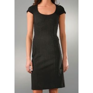 Diane Von Furstenberg Black Sheath Dress